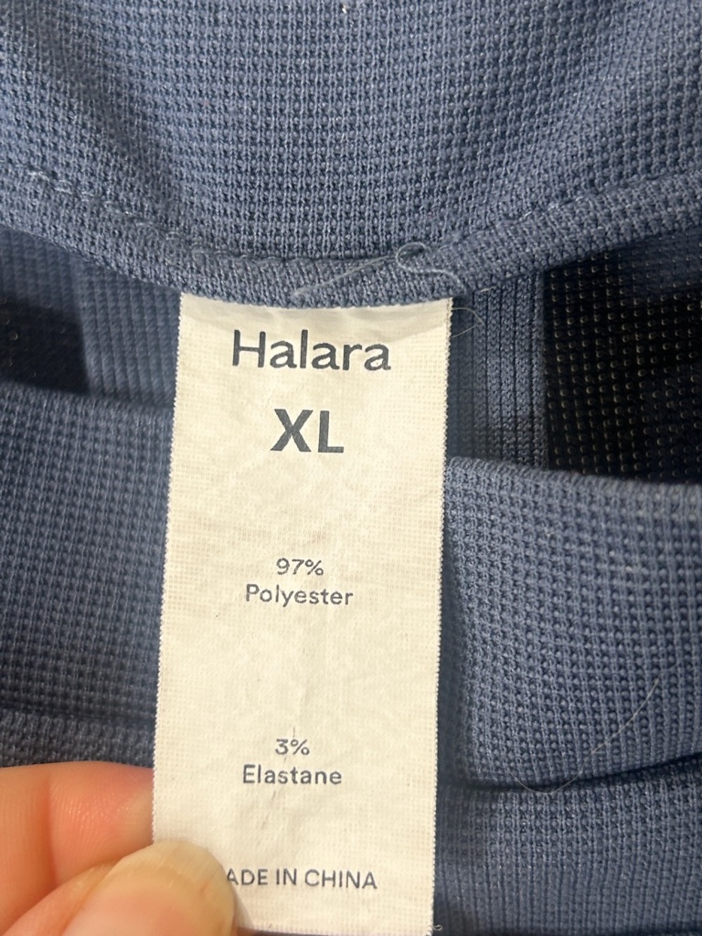 HALARA Waffle Casual Overalls Jumpsuit Size XL - Picture 5 of 14